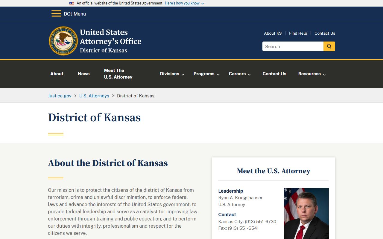 Wabaunsee County criminal court records federal prosecution source